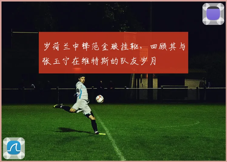 岁荷兰中锋范金狼挂靴，回顾其与张玉宁在维特斯的队友岁月